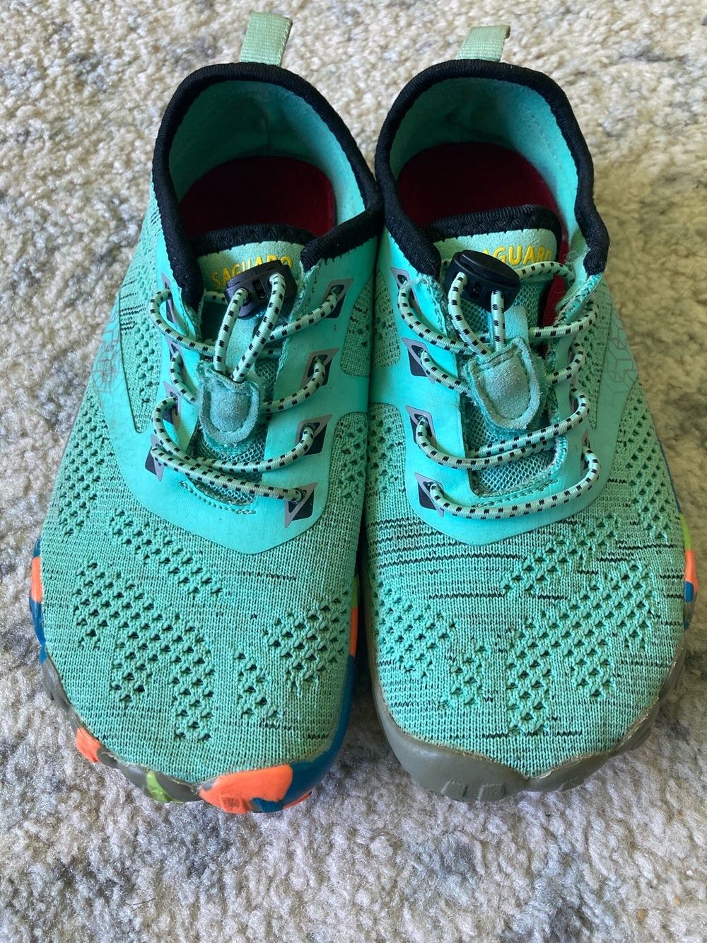 Kids Aqua Knit Water Shoes with Easy Bungee Closure